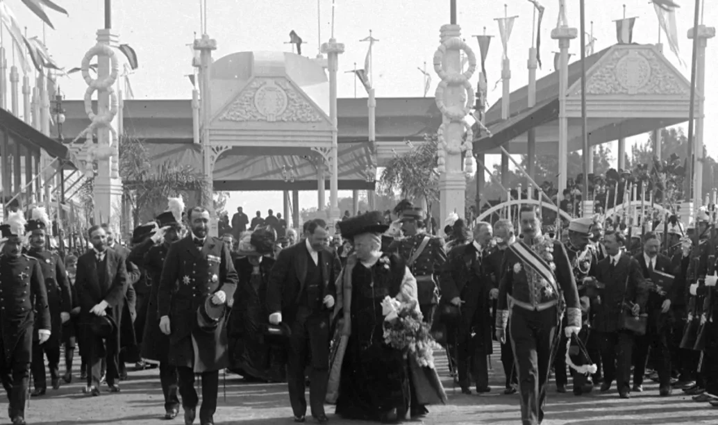 La Infanta Isabel visitó la Argentina con motivo del Centenario, en mayo de 1910. Colección César Gotta. Fuente: lanacion.com.ar