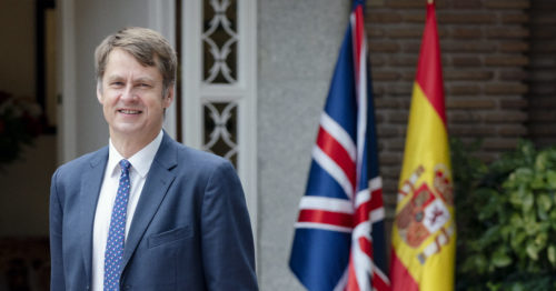 Hugh Elliott, embajador del Reino Unido en España / @UKinSpain